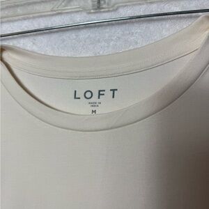 LOFT Soft Cream Blouse